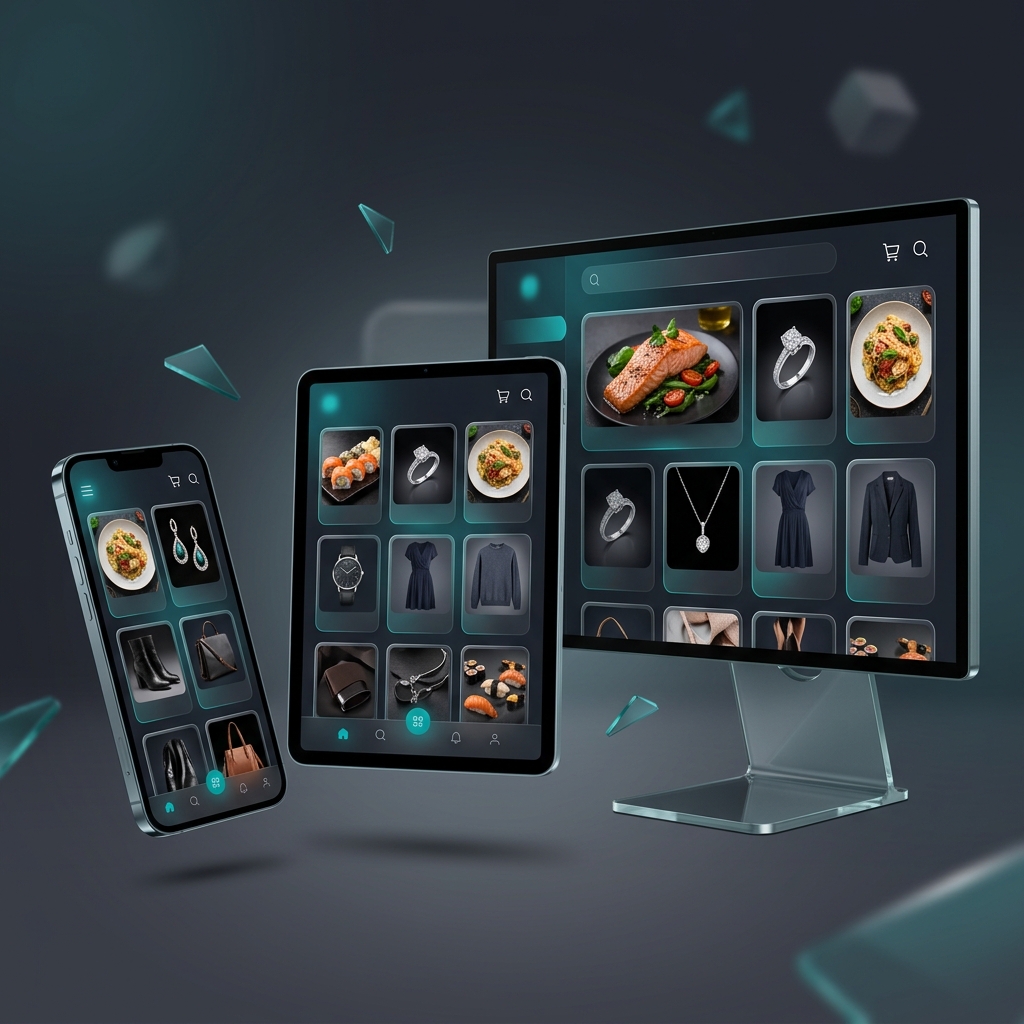 Tu vitrina se ve perfecta en celular, tablet y computador